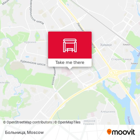 Больница map