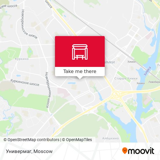Универмаг map