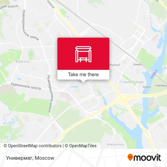 Универмаг map