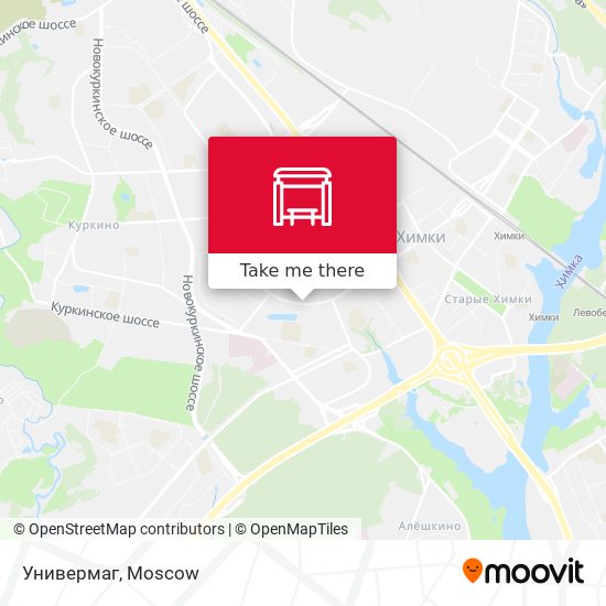Универмаг map