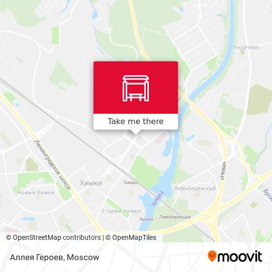 Аллея Героев map