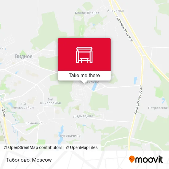 Таболово map
