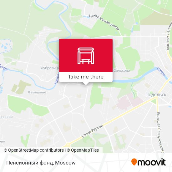 Пенсионный фонд map