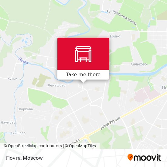 Почта map