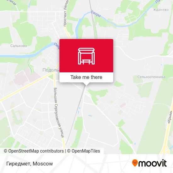 Гиредмет map