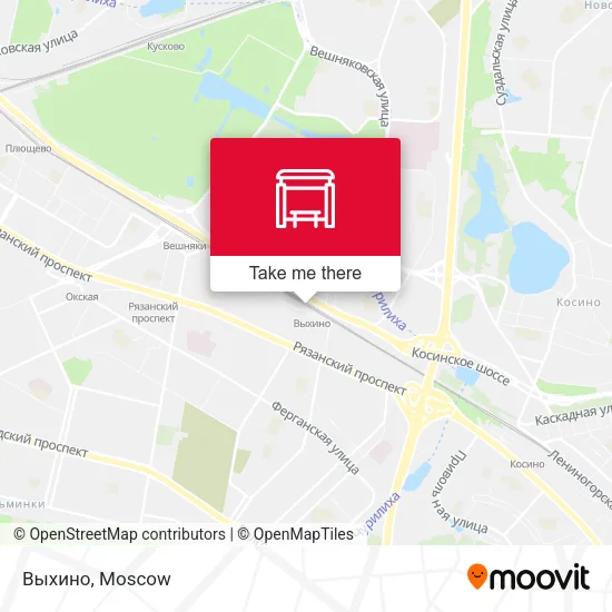 Выхино map