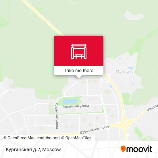 Курганская д.2 map