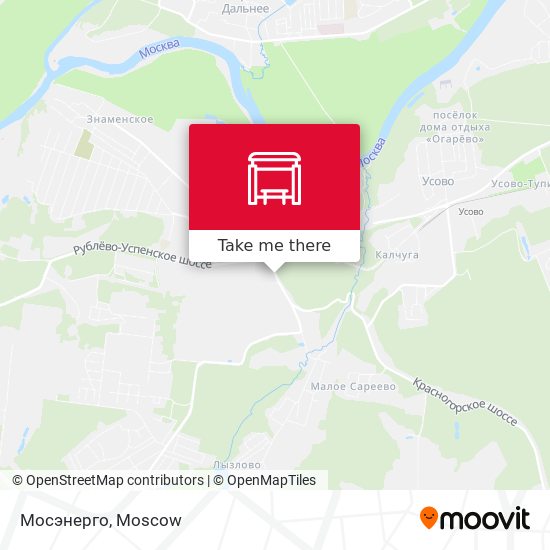 Мосэнерго map