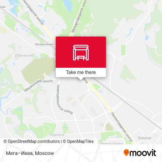 Мега–Икеа map