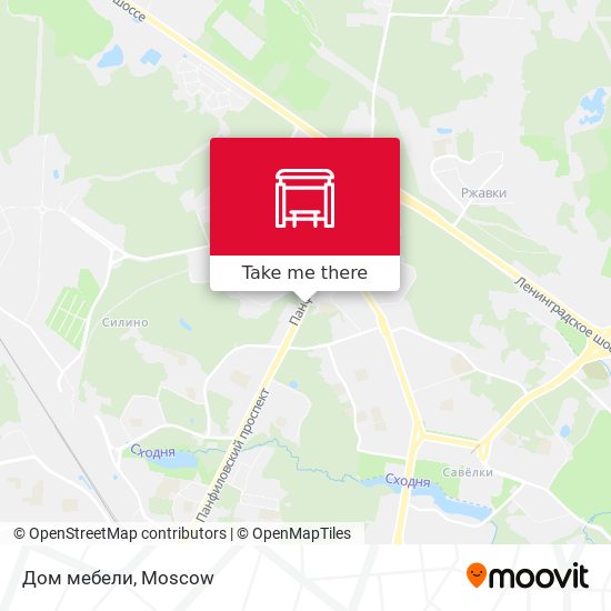 Дом мебели map