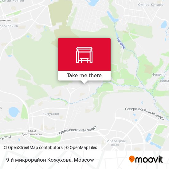 9-й микрорайон Кожухова map