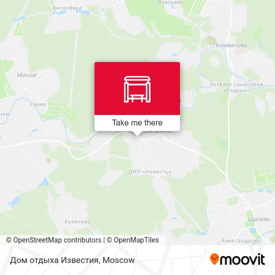 Дом отдыха Известия map