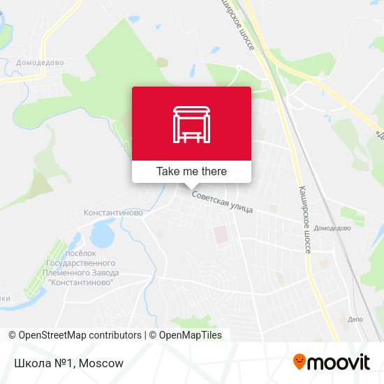 Школа №1 map
