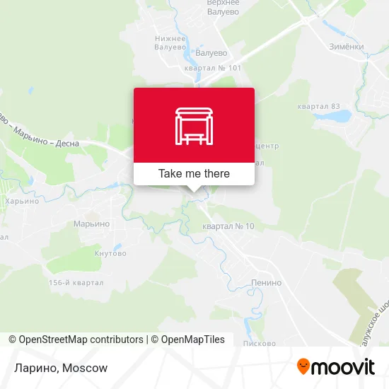 Ларино map
