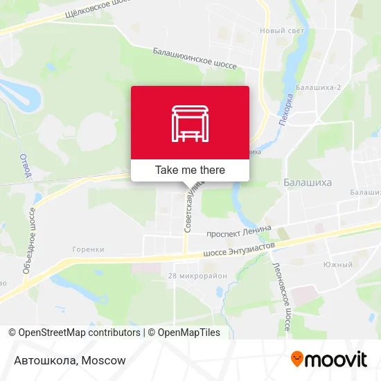Автошкола map