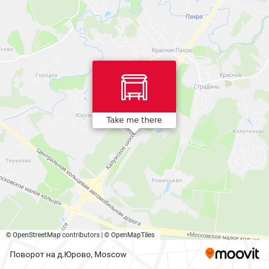 Поворот на д.Юрово map