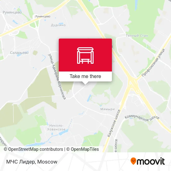 МЧС Лидер map