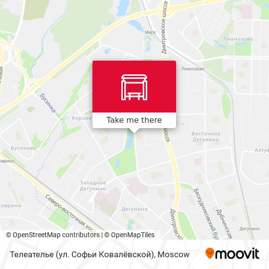 Телеателье (ул. Софьи Ковалёвской) map