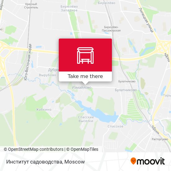 Институт садоводства map