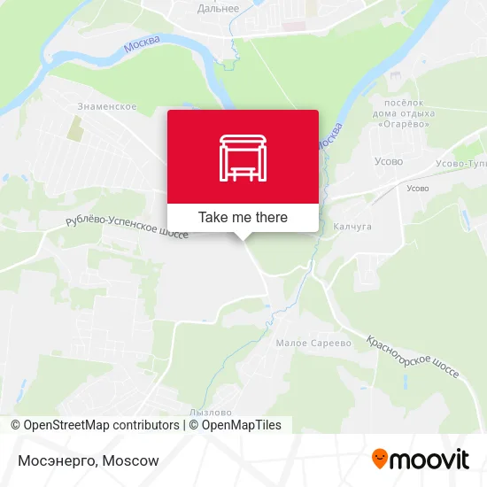 Мосэнерго map