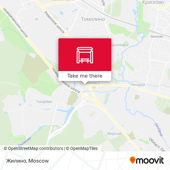 Жилино map
