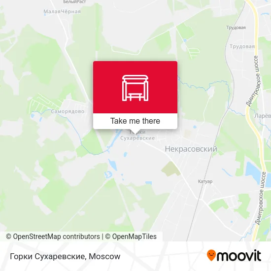 Горки Сухаревские map