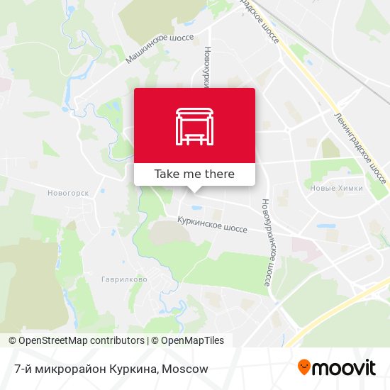 7-й микрорайон Куркина map