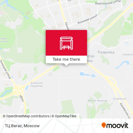 ТЦ Вегас map