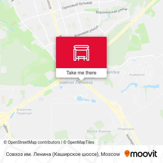 Совхоз им. Ленина (Каширское шоссе) map