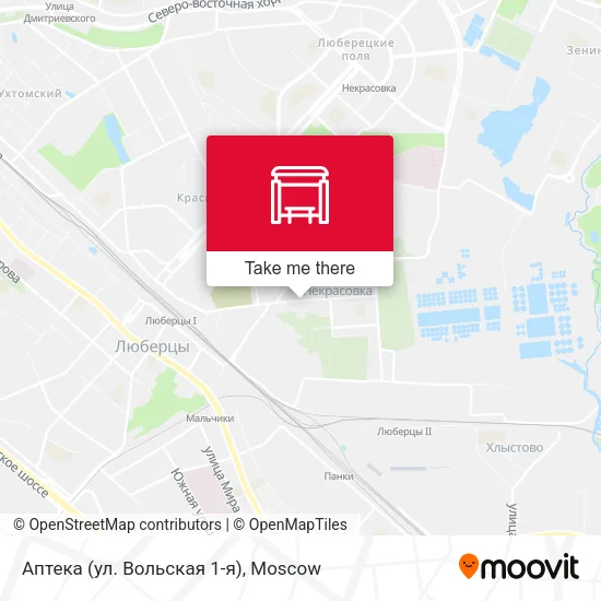 Аптека (ул. Вольская 1-я) map