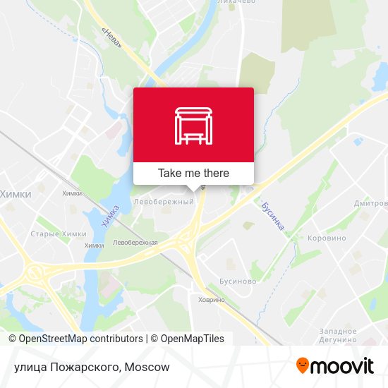 улица Пожарского map