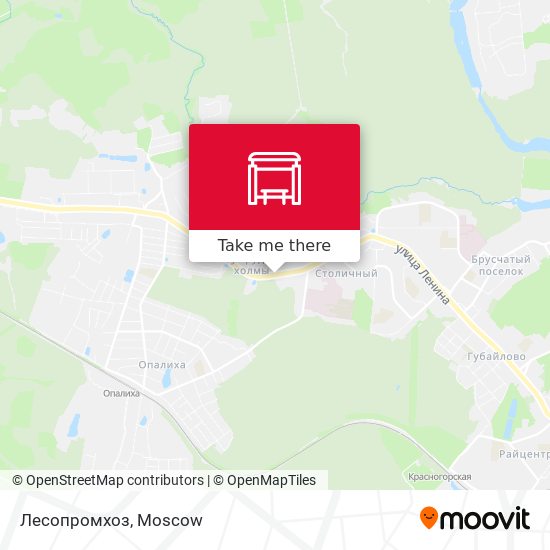 Лесопромхоз map