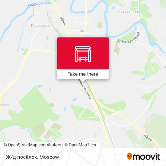 Ж/д посёлок map