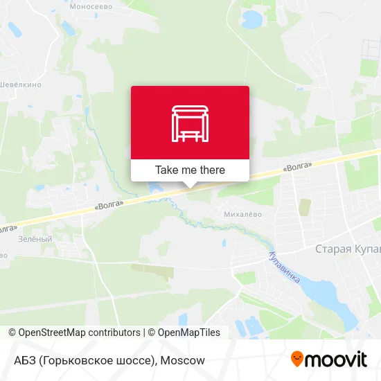 АБЗ (Горьковское шоссе) map