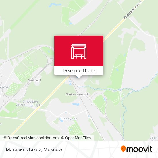 Магазин Дикси map