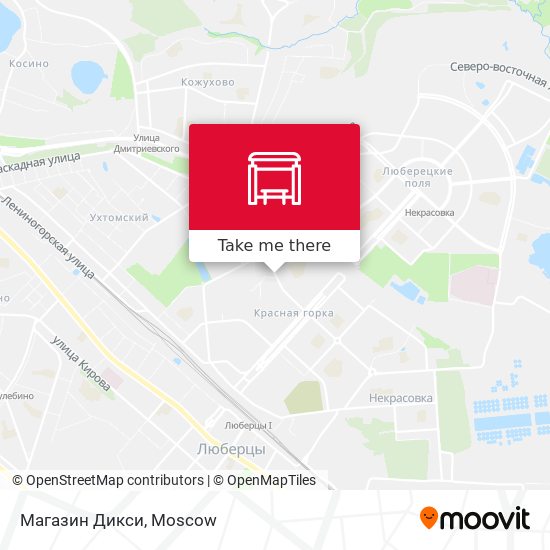 Магазин Дикси map