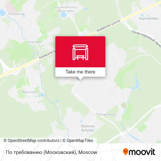 По требованию (Московский) map