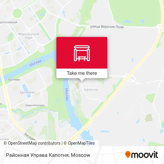 Районная Управа Капотня map