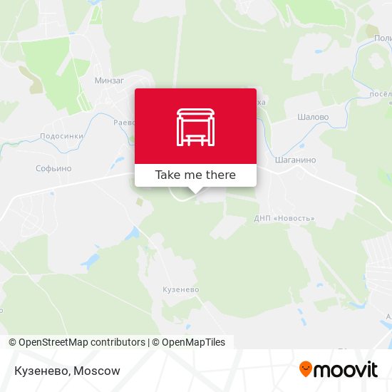 Кузенево map