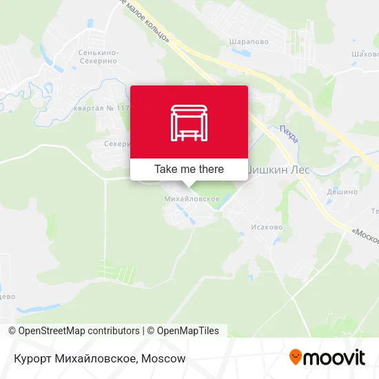 Курорт Михайловское map