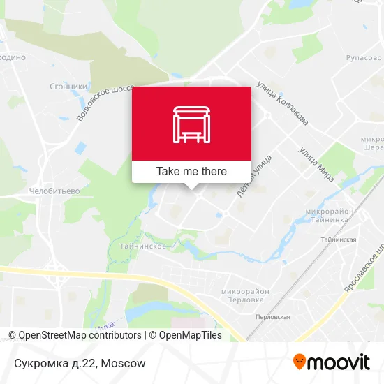 Сукромка д.22 map