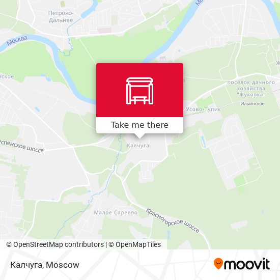 Калчуга map