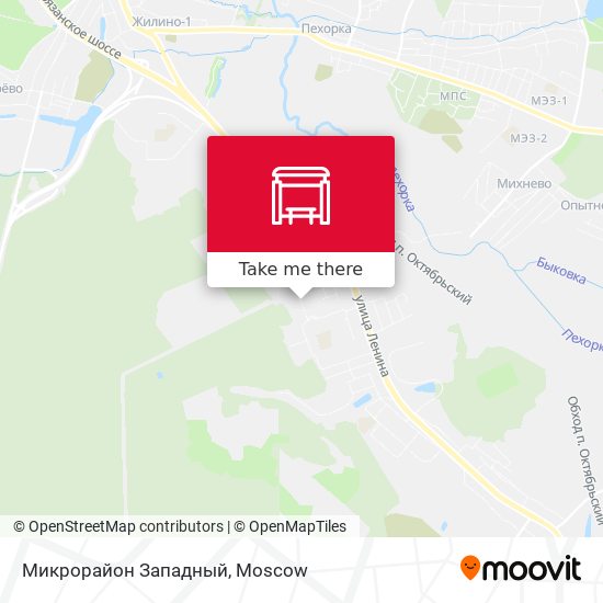 Микрорайон Западный map