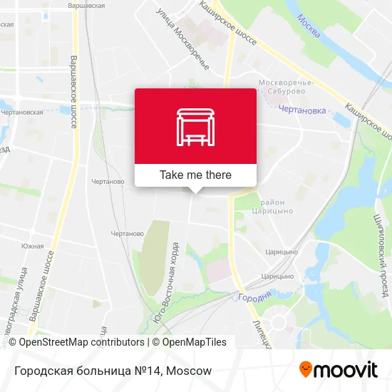 Городская больница №14 map