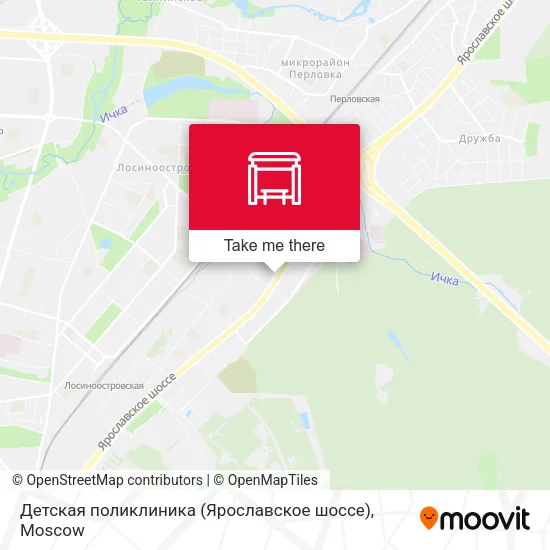 Детская поликлиника (Ярославское шоссе) map
