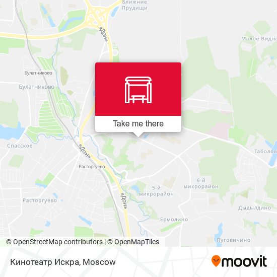 Кинотеатр Искра map