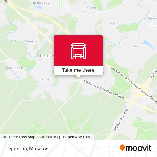 Терехово map