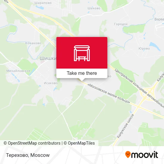 Терехово map