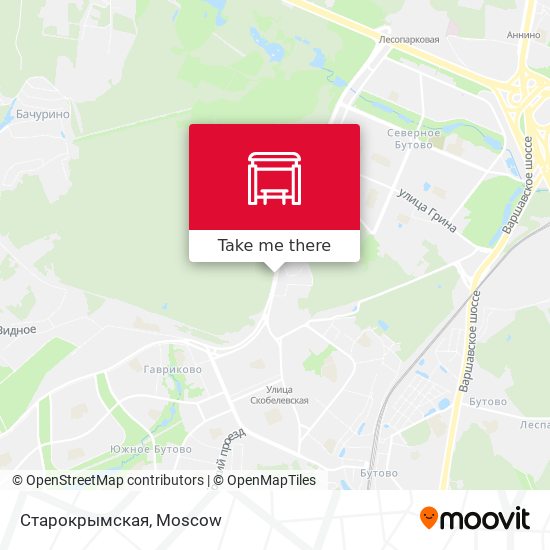 Старокрымская map