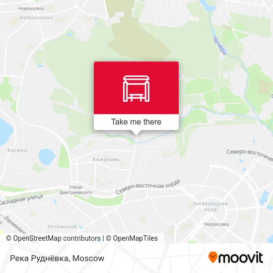 Река Руднёвка map